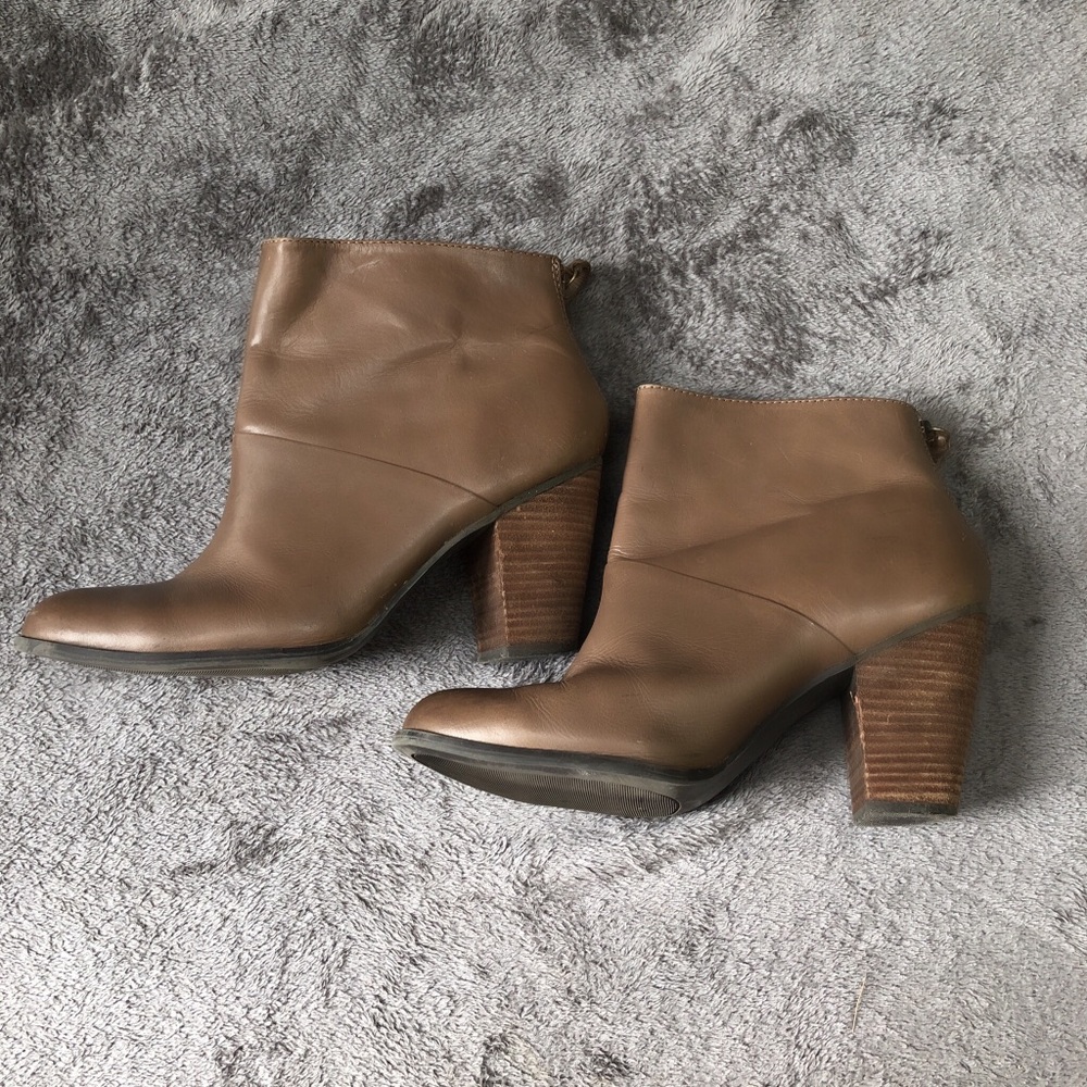 Tan Booties